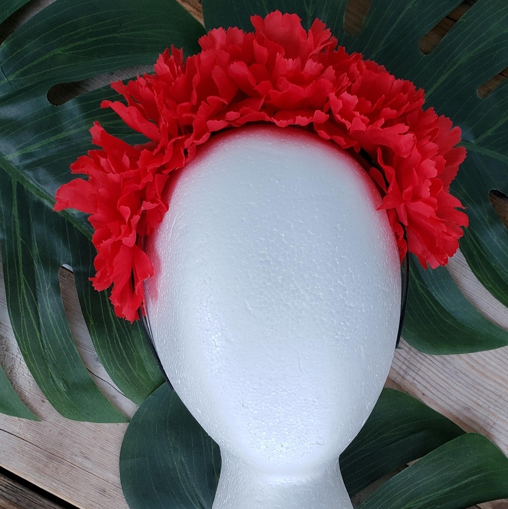 Scarlet Flower Crown
